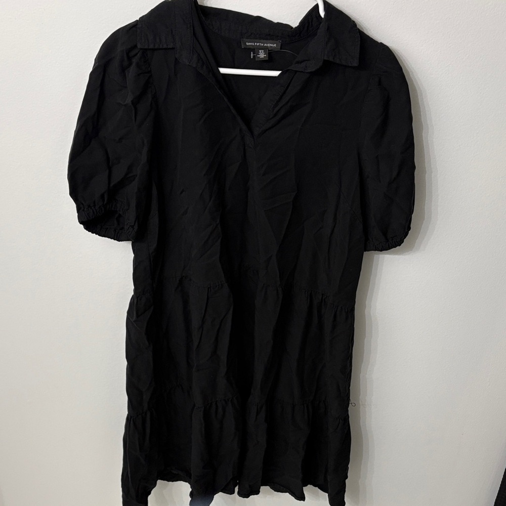 Saks Fifth Avenue Black Dress